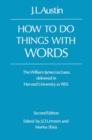 Image for How To Do Things With words
