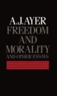Image for Freedom and Morality and other Essays