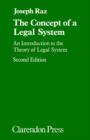 Image for The concept of a legal system  : an introduction to the theory of legal system