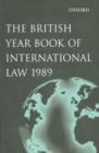 Image for The British Year Book of International Law