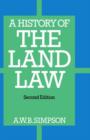 Image for A History of the Land Law