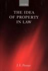 Image for The idea of property in law