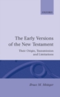 Image for The Early Versions of the New Testament