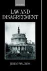 Image for Law and Disagreement