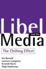 Image for Libel and the media  : the chilling effect