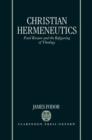 Image for Christian Hermeneutics : Paul Ricoeur and the Refiguring of Theology