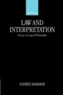 Image for Law and Interpretation