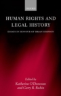 Image for Human Rights and Legal History