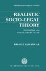 Image for Realistic Socio-Legal Theory