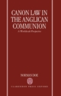 Image for Canon Law in the Anglican Communion