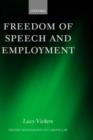 Image for Freedom of Speech and Employment