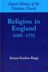 Image for Religion in England 1688-1791