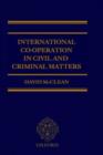 Image for International Co-operation in Civil and Criminal Matters