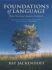 Image for Foundations of language  : brain, meaning, grammar, evolution
