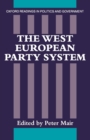 Image for The West European Party System