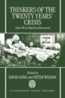 Image for Thinkers of the Twenty Years&#39; Crisis