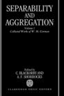 Image for Separability and Aggregation