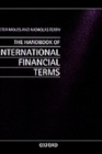 Image for Handbook of International Financial Terms