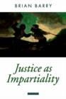 Image for Justice as Impartiality