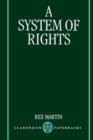 Image for A system of rights