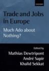 Image for Trade and Jobs in Europe