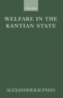 Image for Welfare in the Kantian State