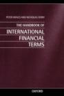 Image for The Handbook of International Financial Terms