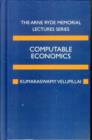 Image for Computable economics