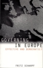Image for Governing in Europe