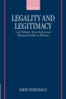 Image for Legality and Legitimacy