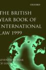 Image for British year book of international law 1999Vol. 70
