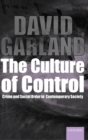 Image for The culture of control  : crime and social order in contemporary society