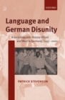 Image for Language and German Disunity