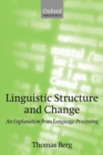 Image for Linguistic Structure and Change
