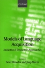 Image for Models of Language Acquisition