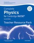 Image for Complete physics for Cambridge IGCSE: Teacher resource pack
