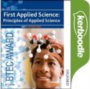 Image for BTEC First Applied Science: Principles of Applied Science Kerboodle