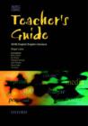 Image for WJEC/CBAC GCSE English/English literature: Teacher's guide : Teacher's Guide