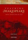Image for Teaching Shakespeare