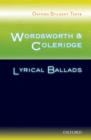 Image for Oxford Student Texts: Wordsworth and Coleridge: Lyrical Ballads