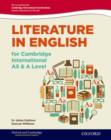 Image for Literature in English for Cambridge International AS &amp; A Level