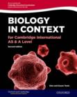 Image for Biology in context for Cambridge International AS &amp; A level: Print student book