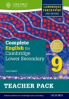 Image for Complete English for Cambridge Lower Secondary Teacher Pack 9 (First Edition)