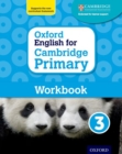 Image for Oxford English for Cambridge Primary Workbook 3