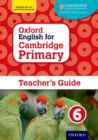 Image for Oxford English for Cambridge Primary Teacher book 6