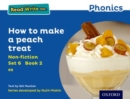 Image for Read Write Inc. Phonics: How to Make a Peach Treat (Blue Set 6 Non-fiction 2)