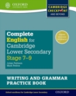 Image for Complete English for Cambridge Lower Secondary Writing and Grammar Practice Book (First Edition)