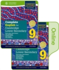 Image for Complete English for Cambridge Lower Secondary Print and Online Student Book 9 (First Edition)