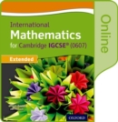Image for International Maths for Cambridge IGCSE (R) : Online Student Book