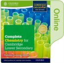 Image for Complete Chemistry for Cambridge Lower Secondary : Online Student Book (First Edition)